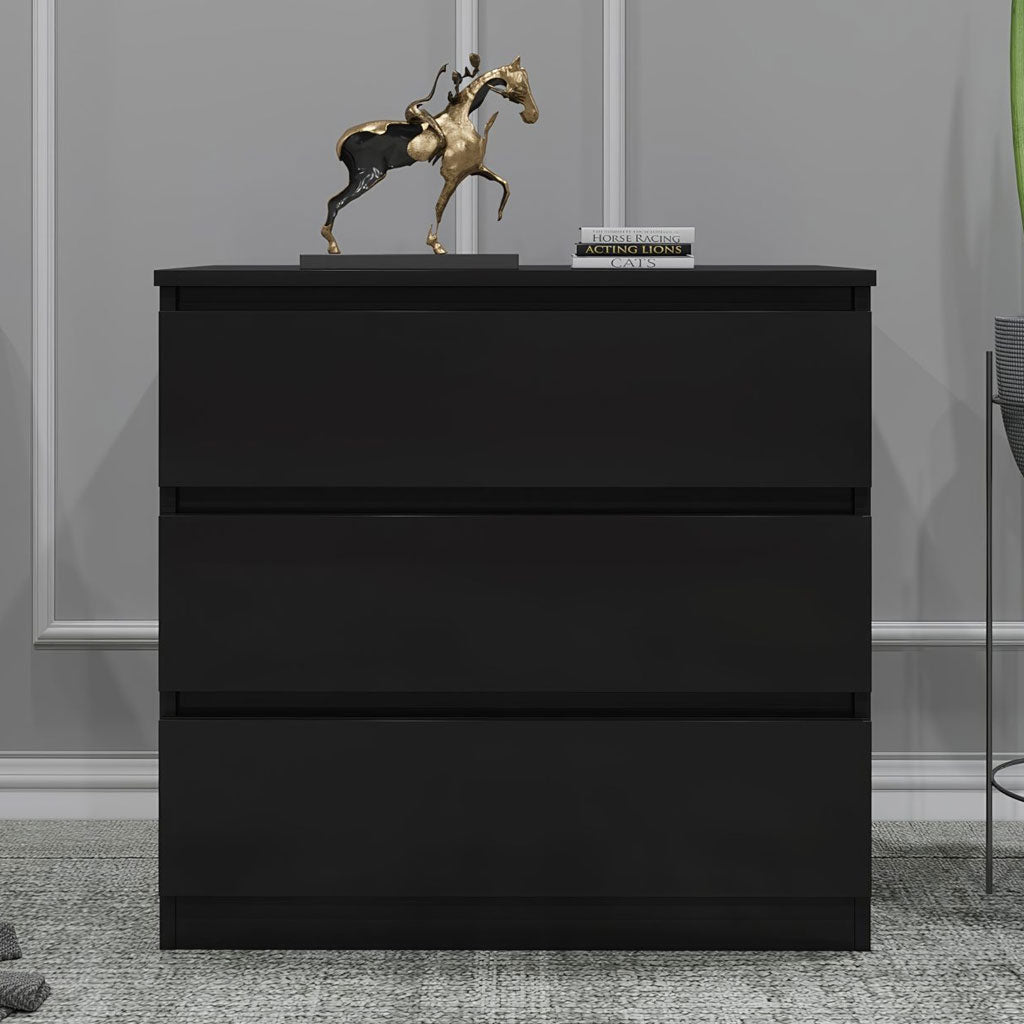 Wooden Chest Of 3 Drawers - Malvern