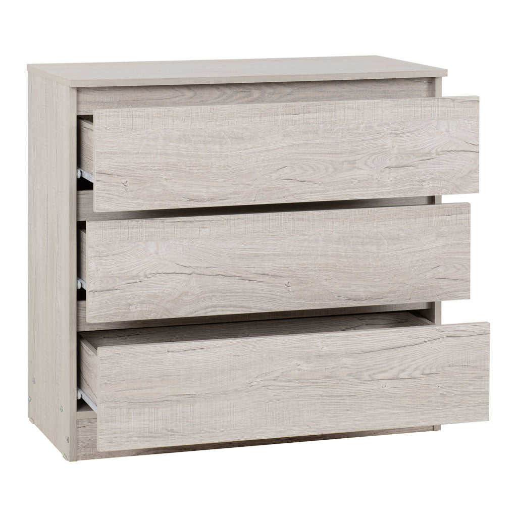 Wooden Chest Of 3 Drawers - Malvern