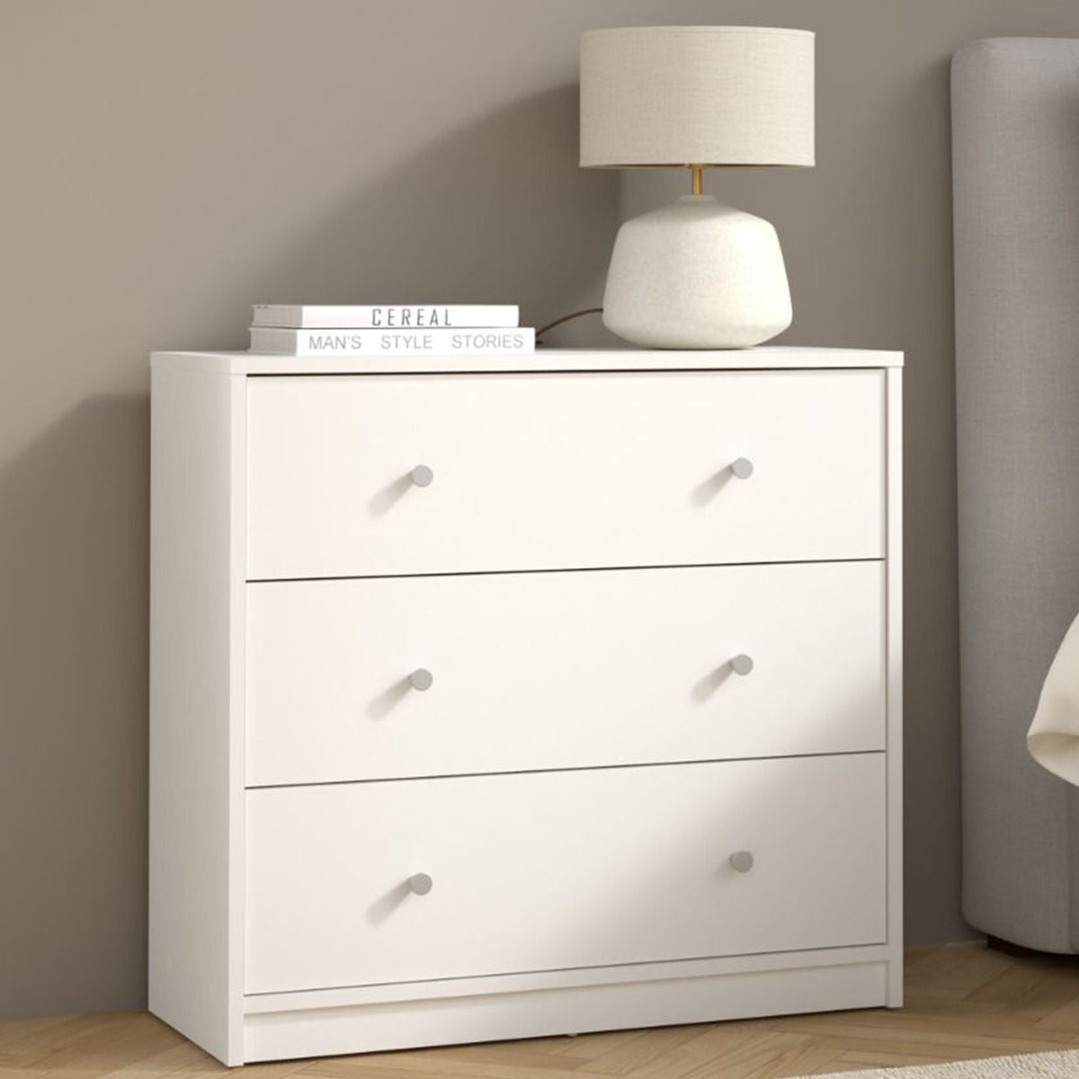 Wooden Chest Of 3 Drawers - May