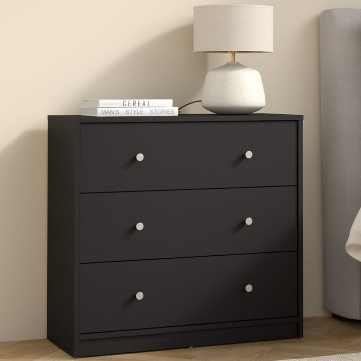 Wooden Chest Of 3 Drawers - May