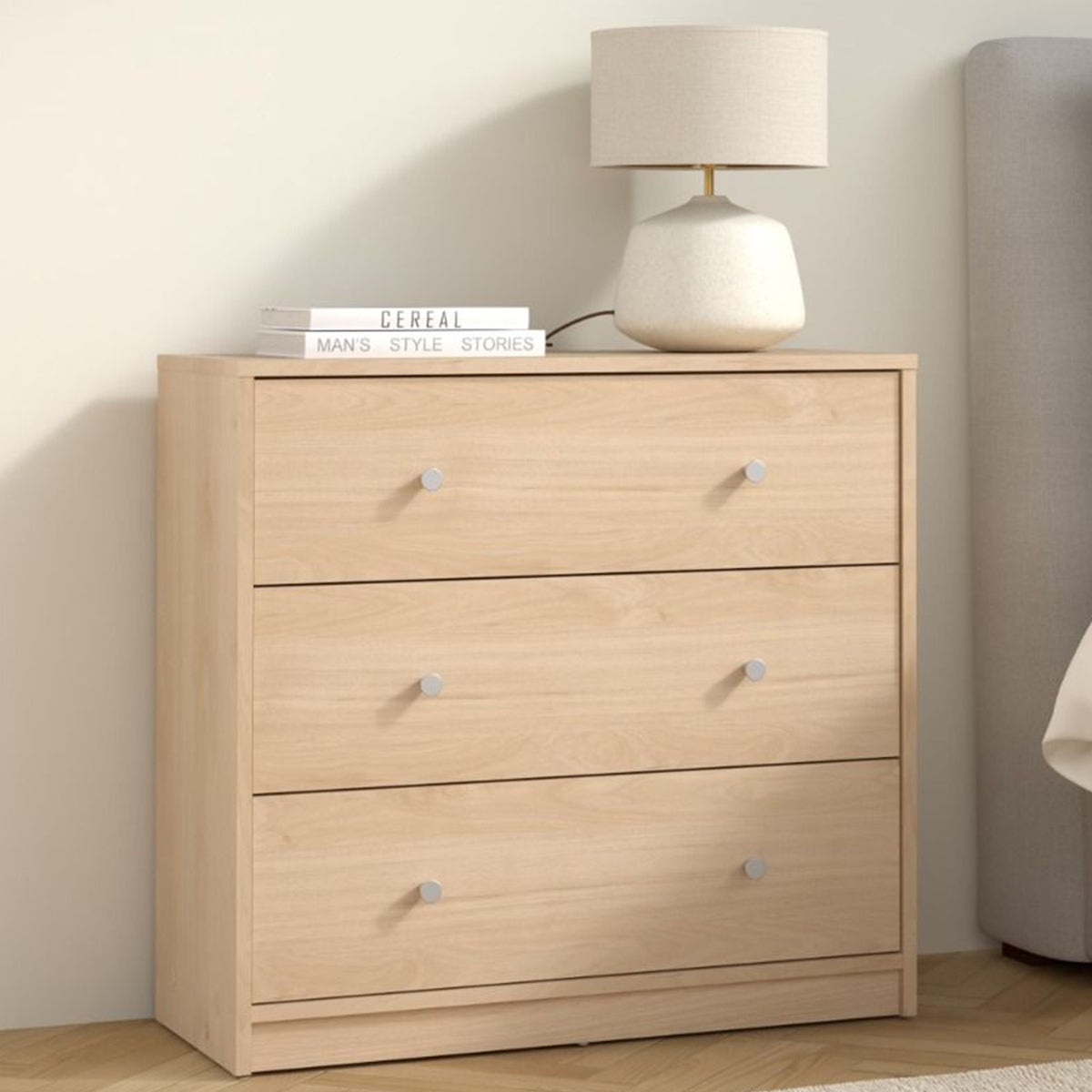 Wooden Chest Of 3 Drawers - May