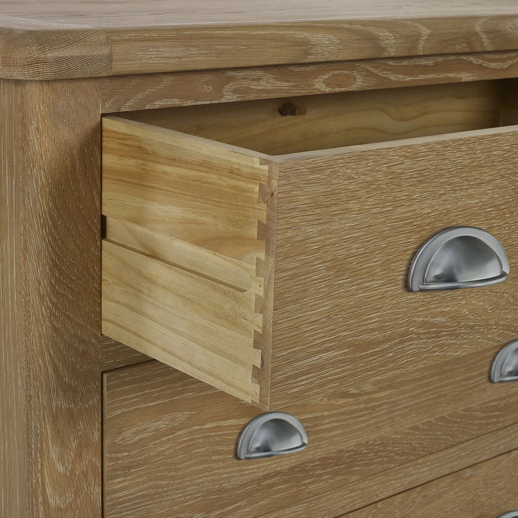 Wooden Chest Of 3 Drawers - Memphis