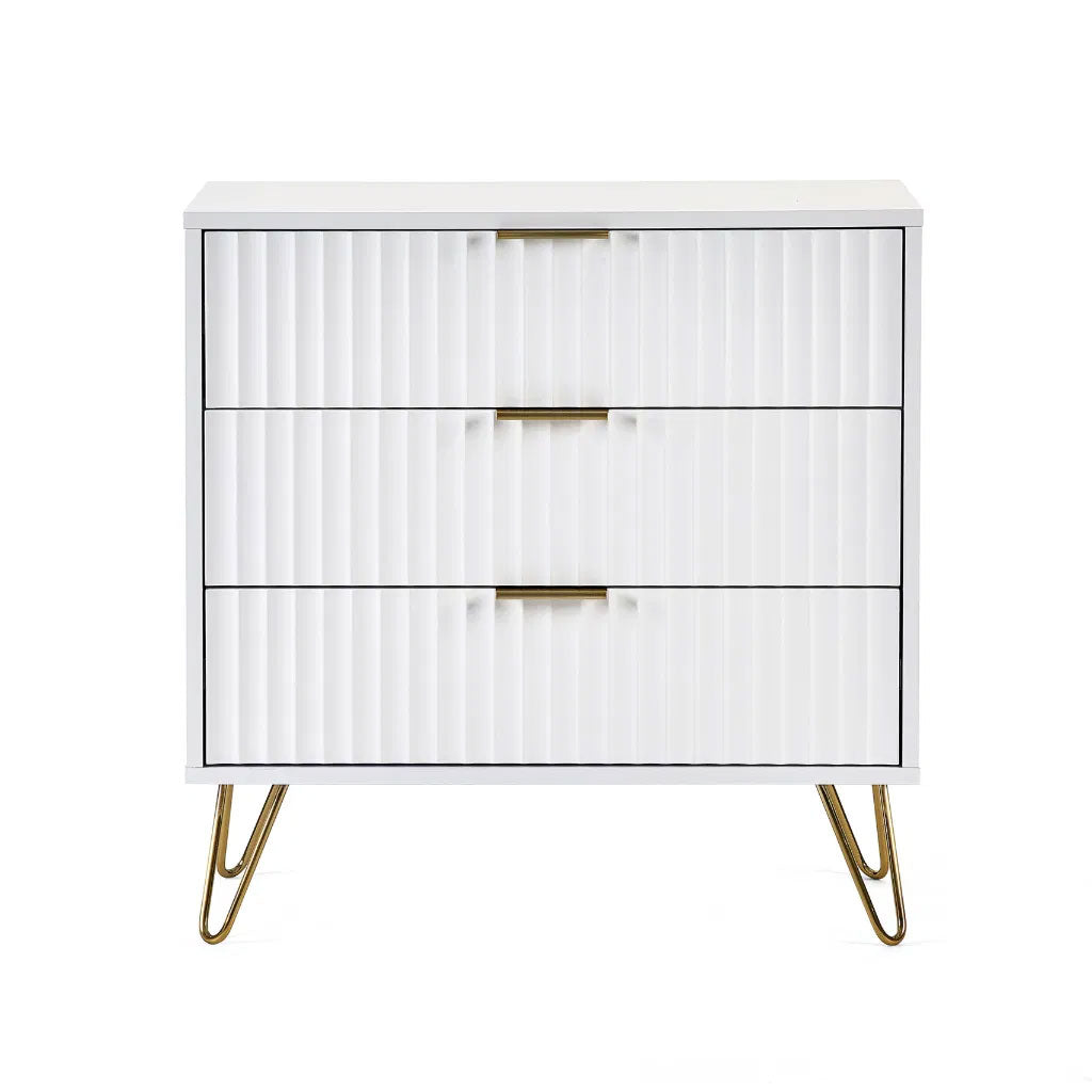 Wooden Chest Of 3 Drawers - Murano
