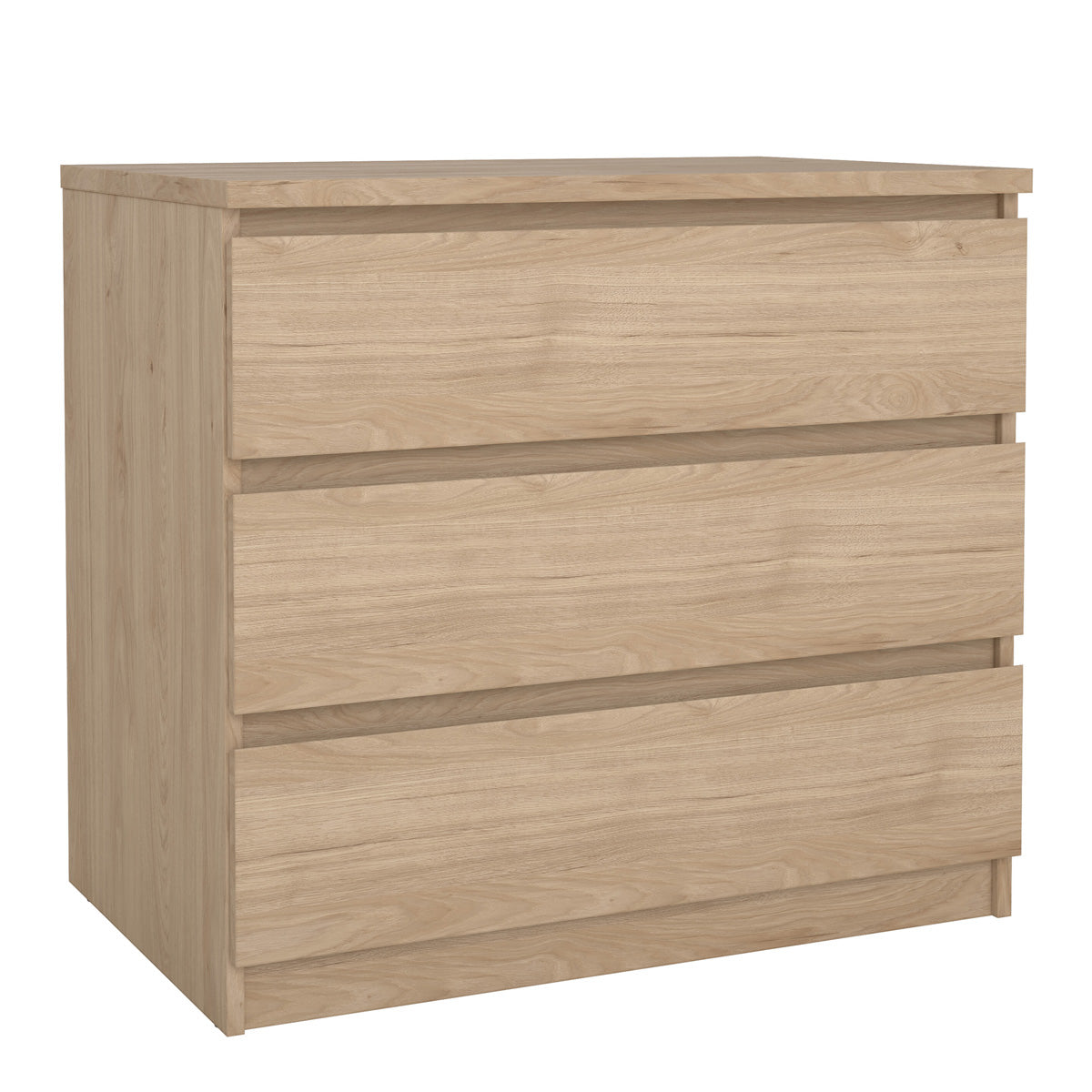 Wooden Chest Of 3 Drawers - Naia
