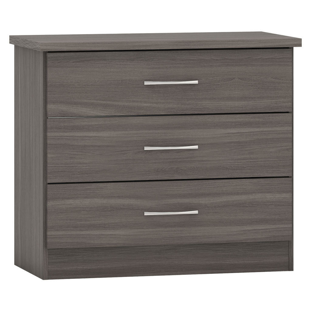 Wooden Chest Of 3 Drawers - Nevada