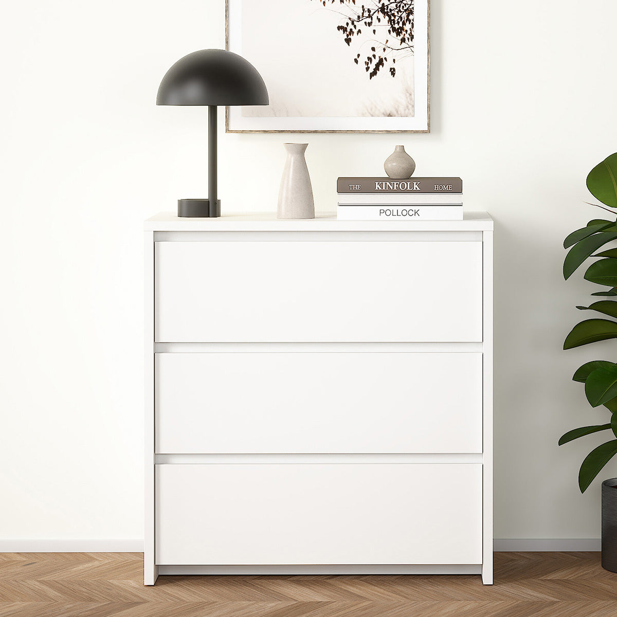 Wooden Chest Of 3 Drawers - Next