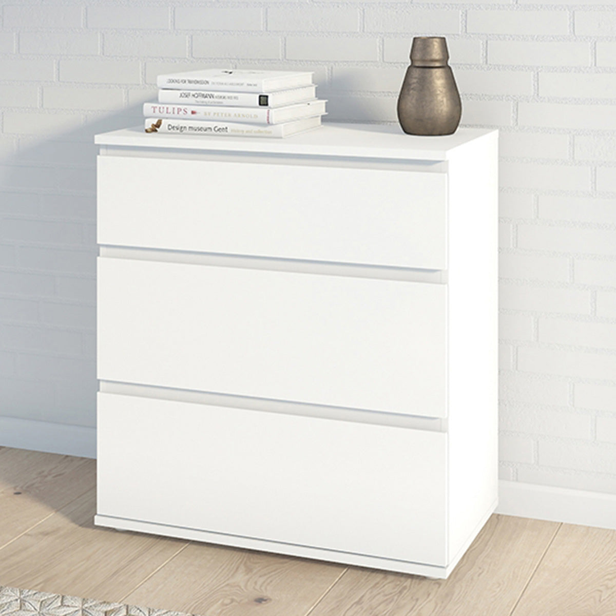 Wooden Chest Of 3 Drawers - Nova