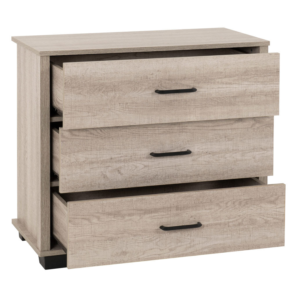 Wooden Chest Of 3 Drawers - Oliver
