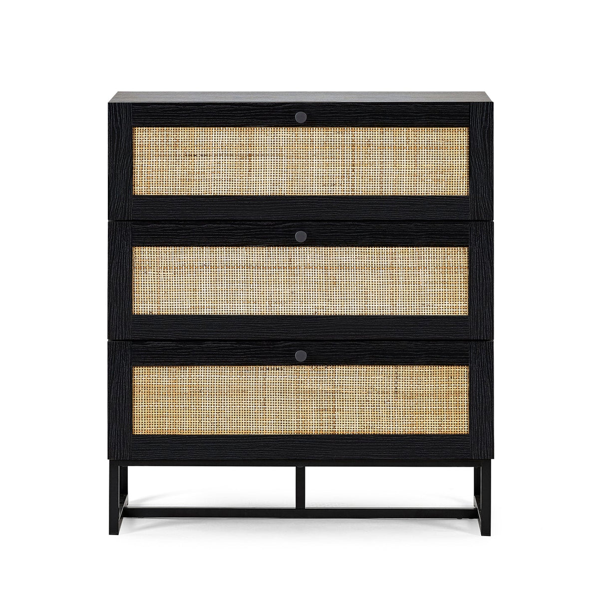 Wooden Chest Of 3 Drawers - Padstow