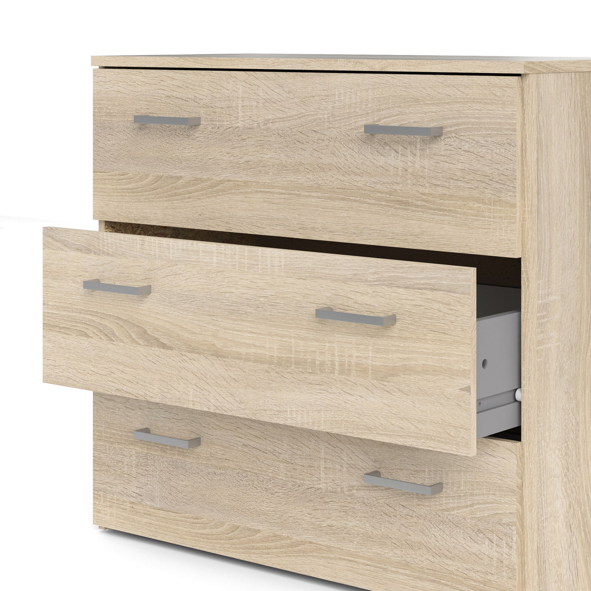 Wooden Chest Of 3 Drawers - Space