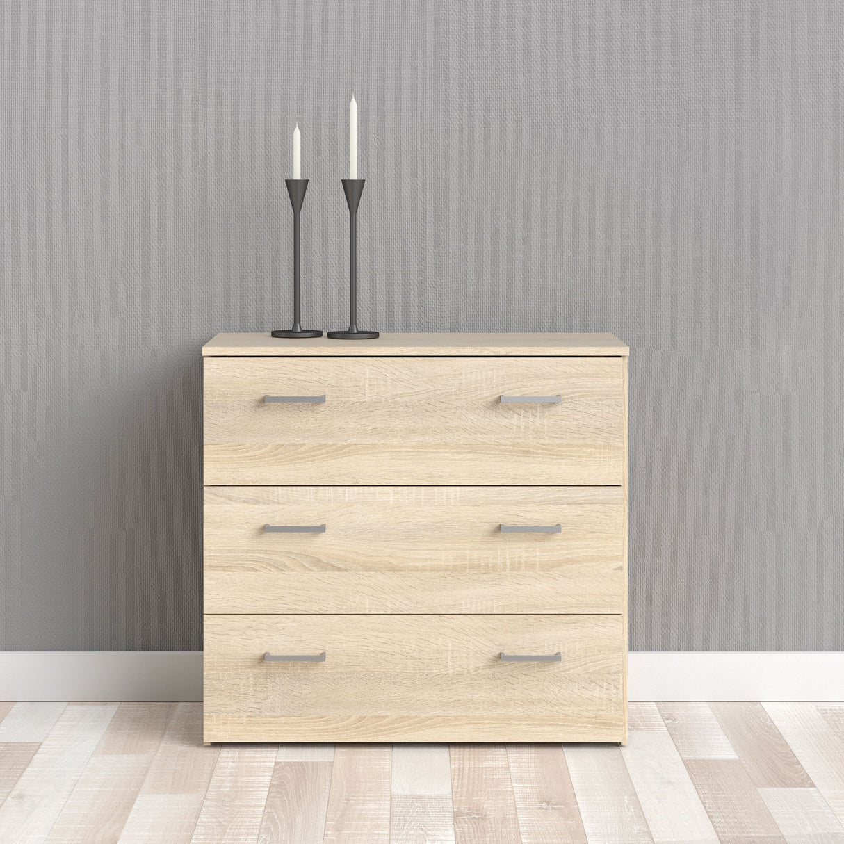 Wooden Chest Of 3 Drawers - Space
