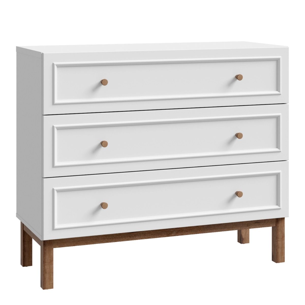 Wooden Chest Of 3 Drawers - Wensley