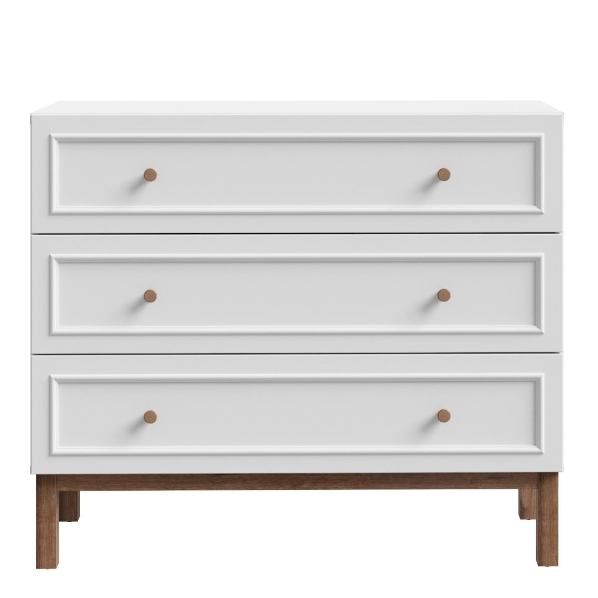 Wooden Chest Of 3 Drawers - Wensley