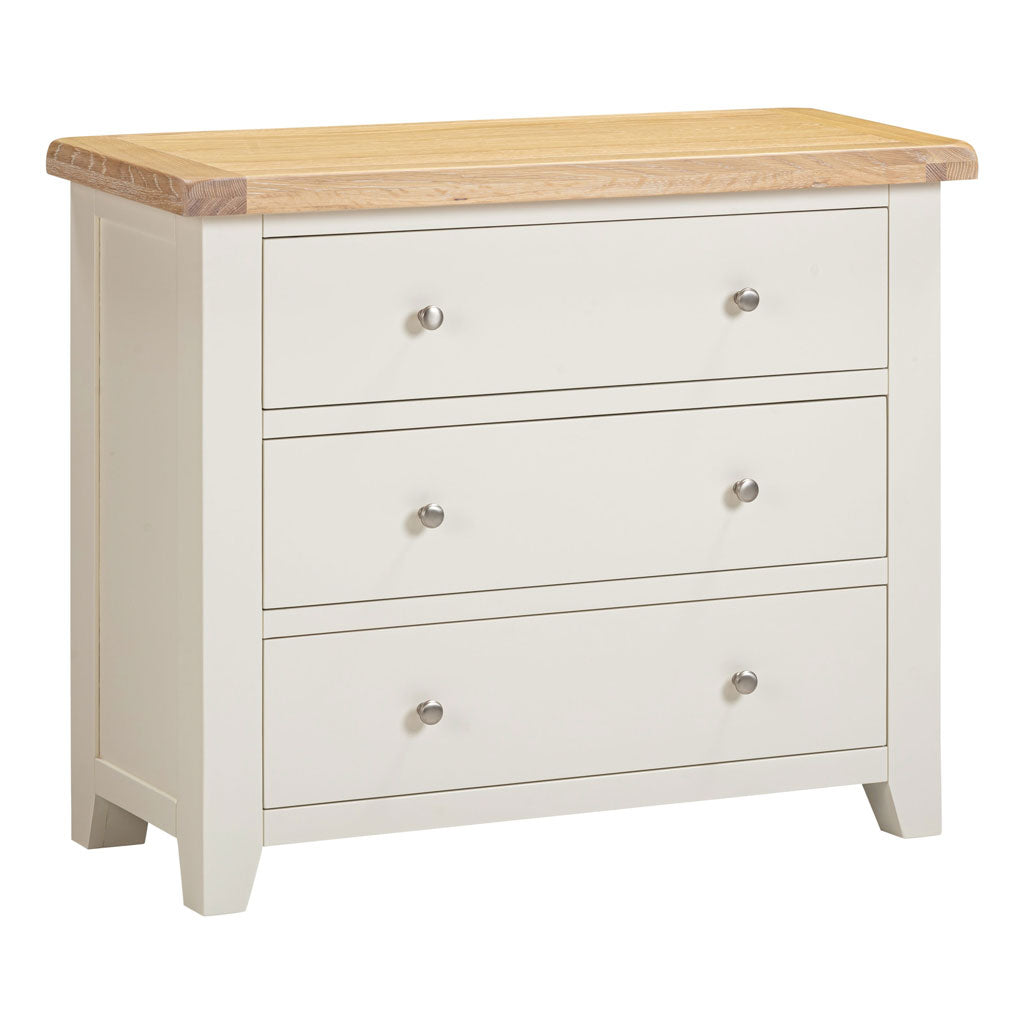 Wooden Chest Of 3 Drawers - Windsor