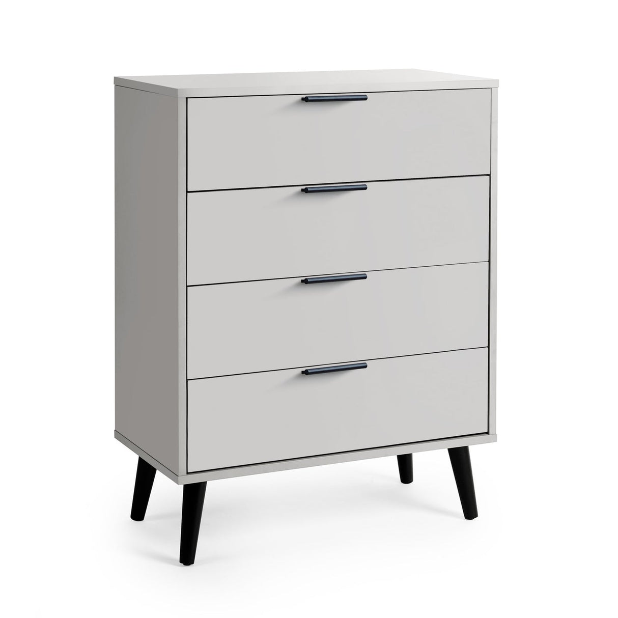 Wooden Chest Of 4 Drawers - Alba