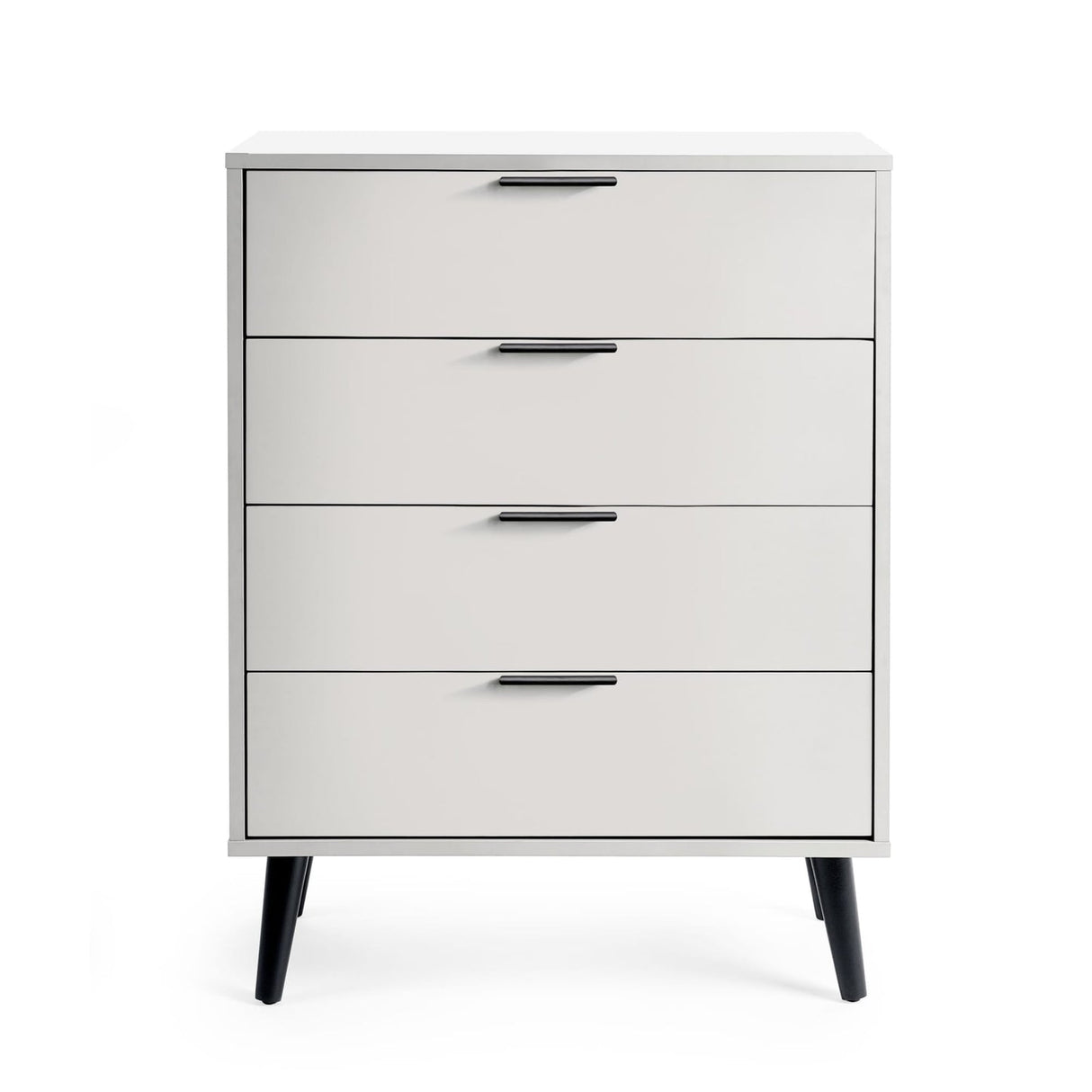 Wooden Chest Of 4 Drawers - Alba