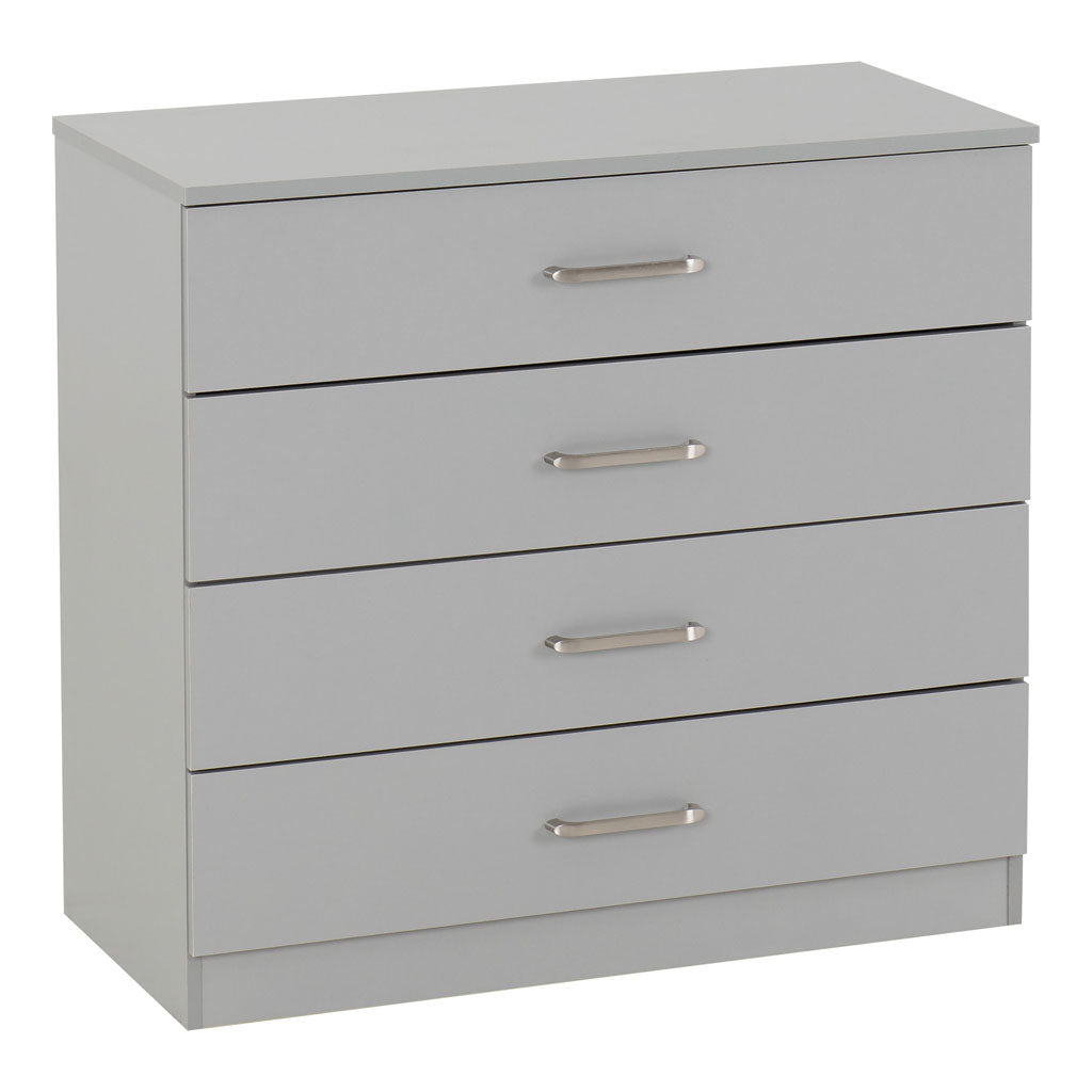 Wooden Chest Of 4 Drawers - Dakota