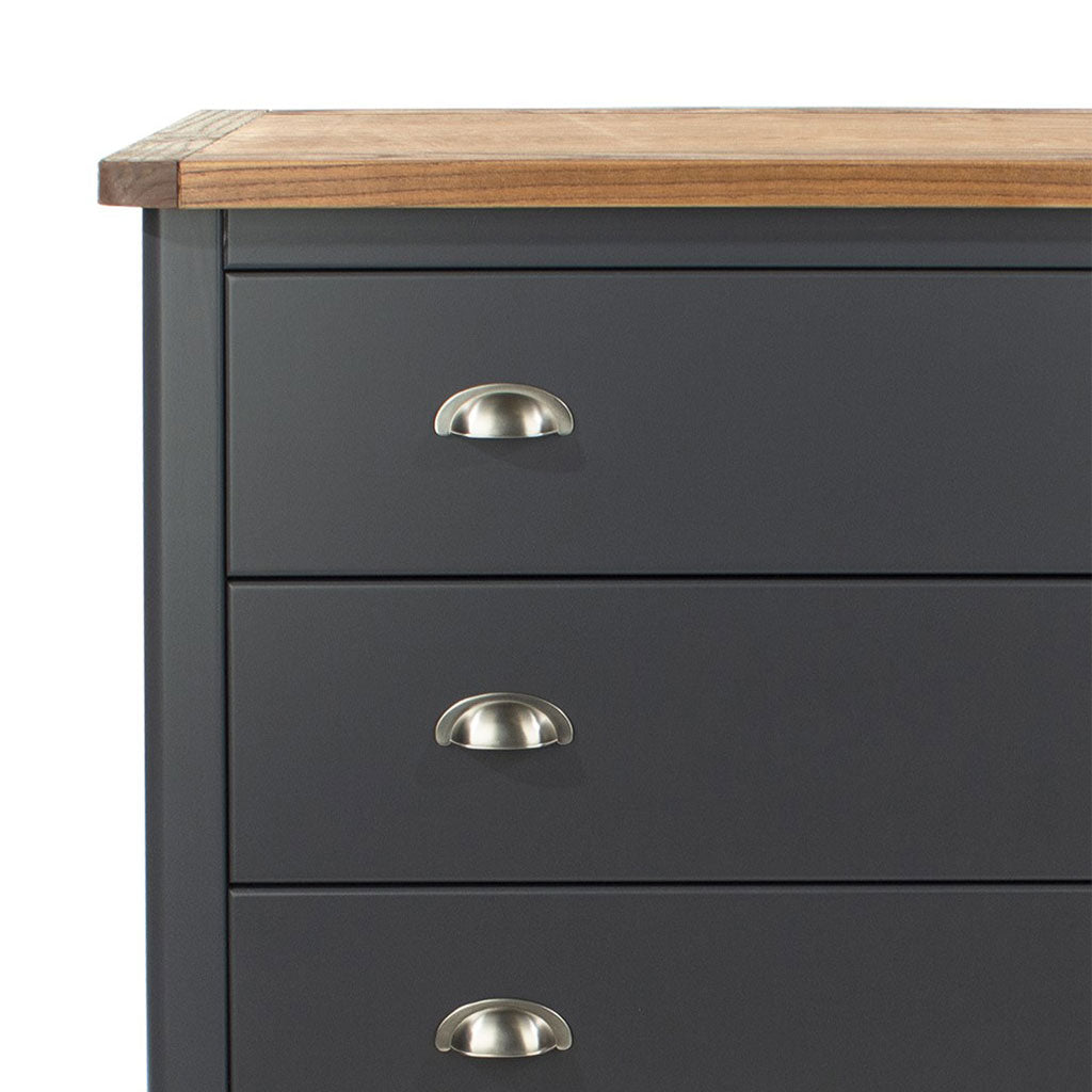 Wooden Chest Of 4 Drawers - Dunkeld