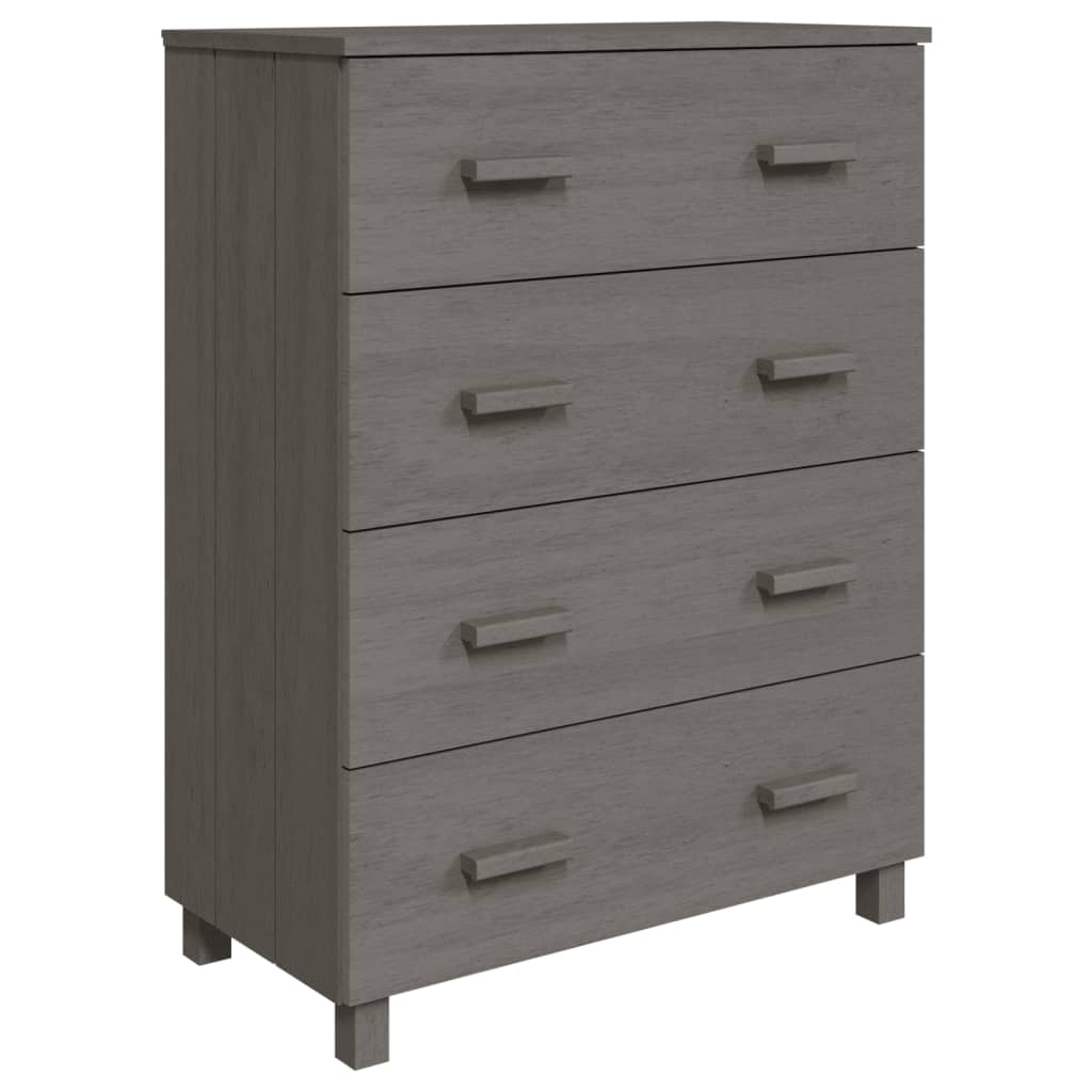 Wooden Chest Of 4 Drawers - Hamar