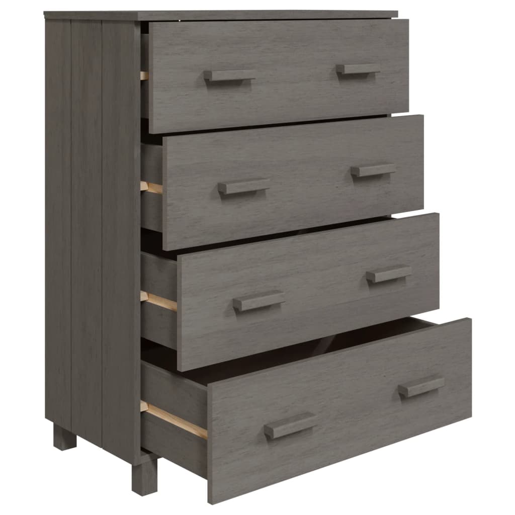 Wooden Chest Of 4 Drawers - Hamar