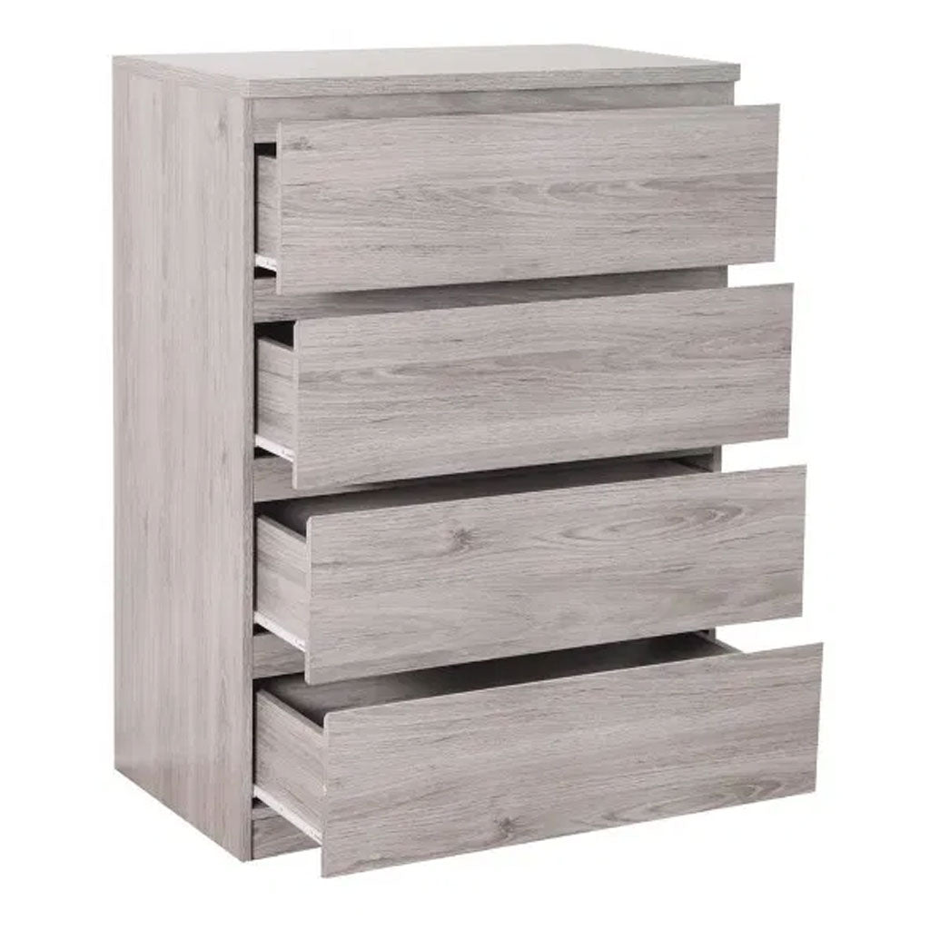 Wooden Chest Of 4 Drawers - Jupiter