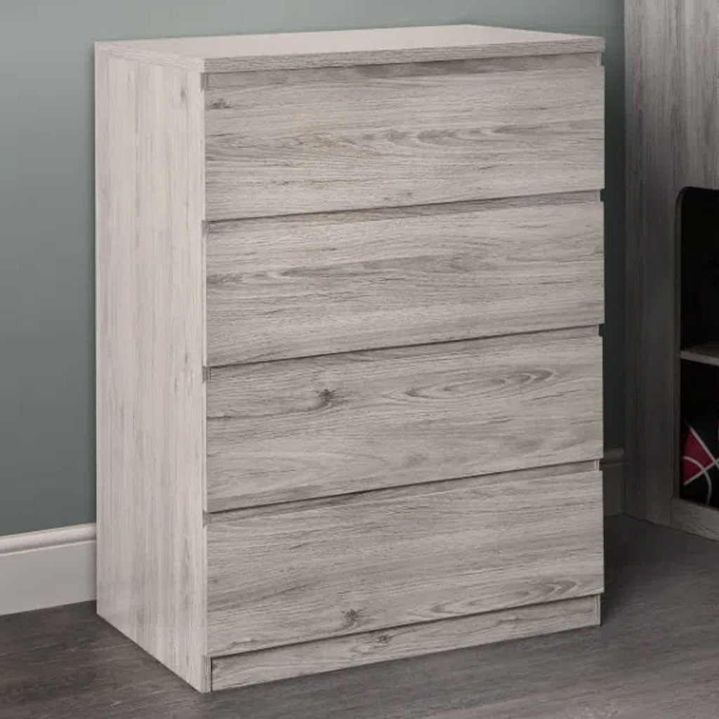 Wooden Chest Of 4 Drawers - Jupiter