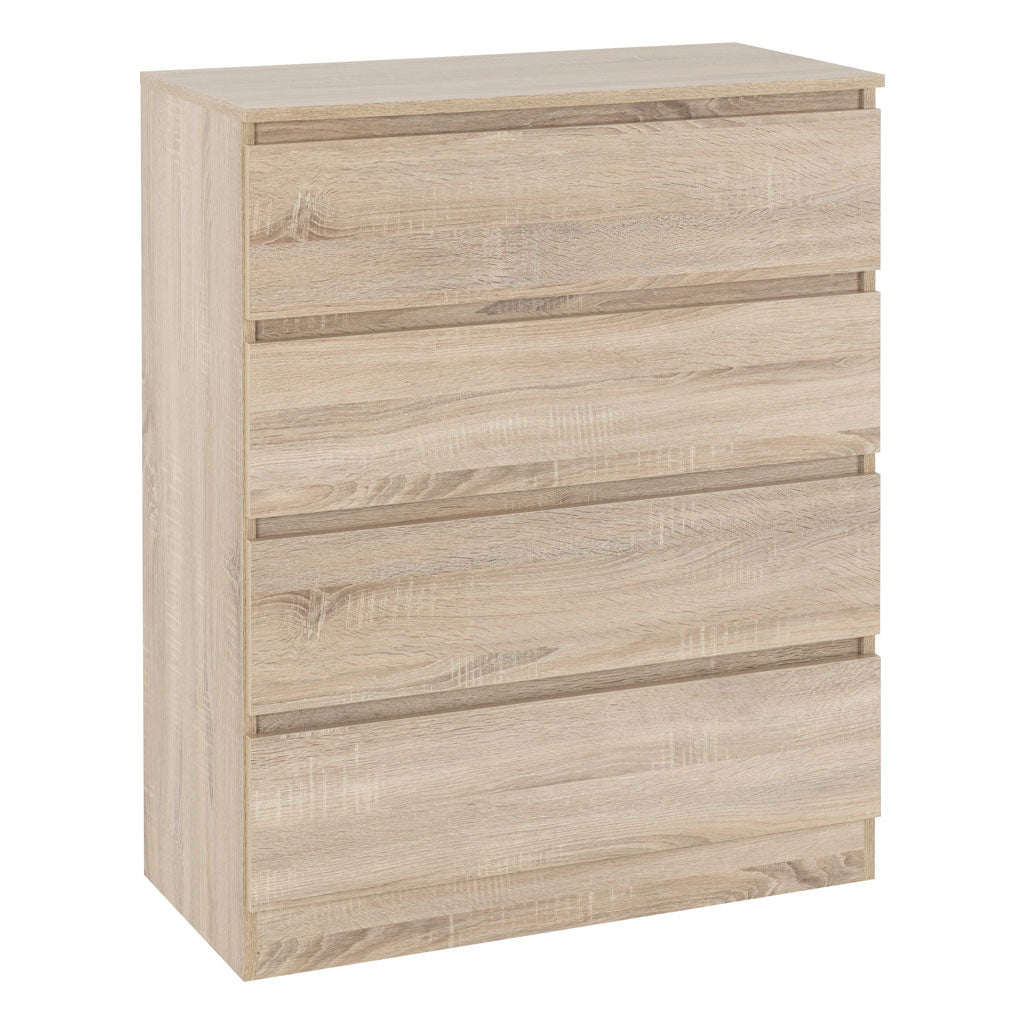 Wooden Chest Of 4 Drawers - Malvern