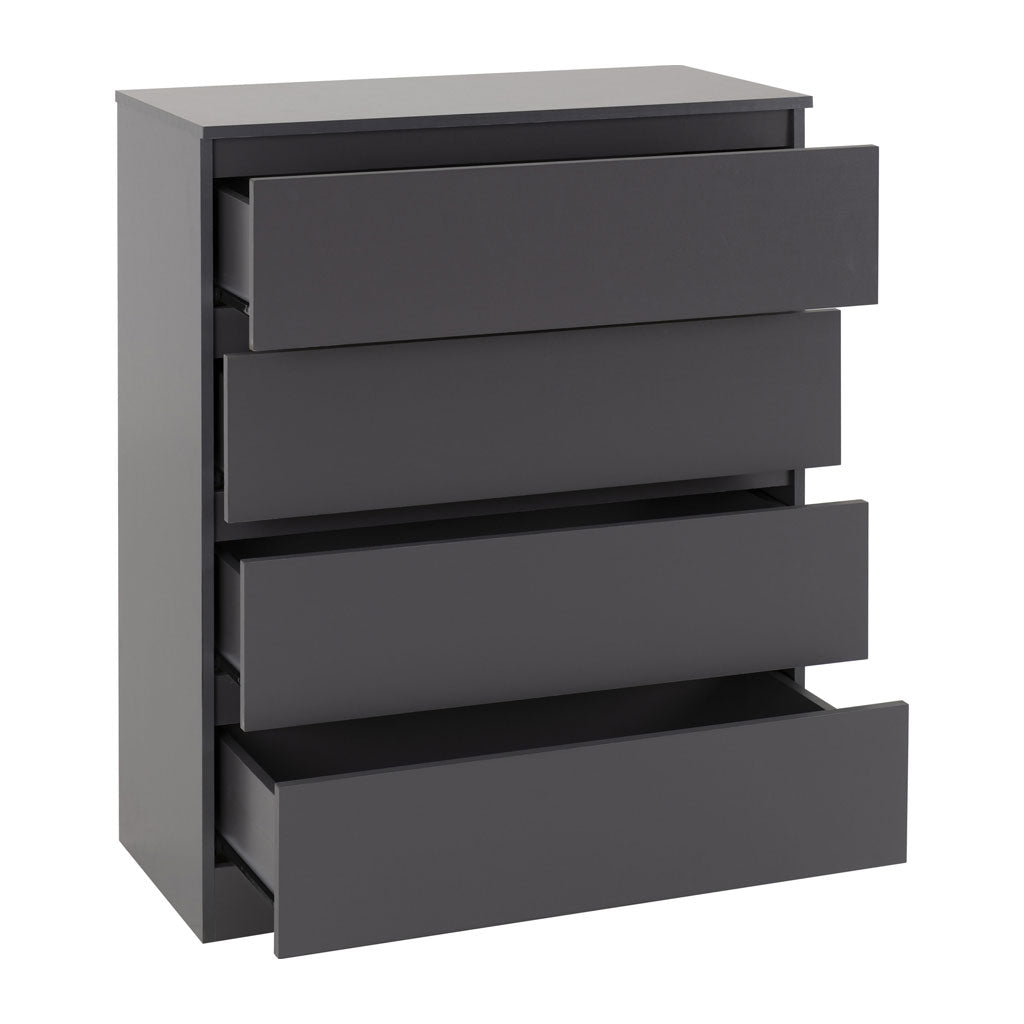 Wooden Chest Of 4 Drawers - Malvern