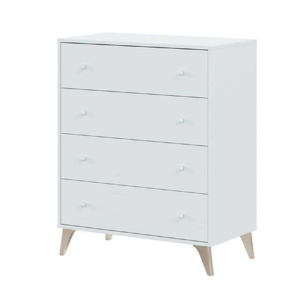 Wooden Chest Of 4 Drawers - Martin