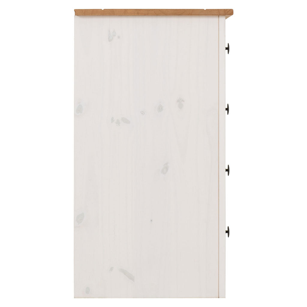 Wooden Chest Of 4 Drawers - Panama
