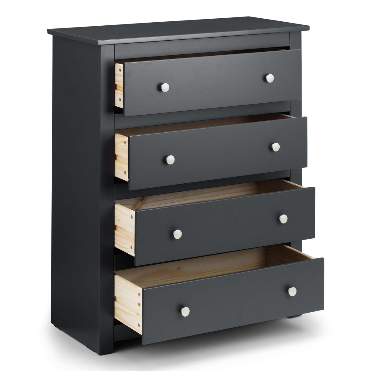Wooden Chest Of 4 Drawers - Radley