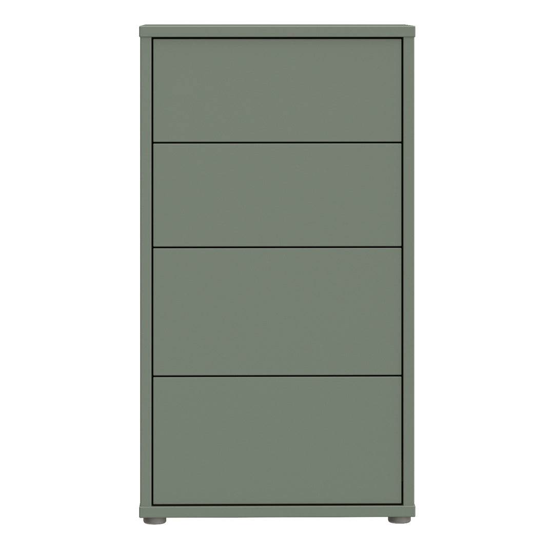 Wooden Chest Of 4 Drawers Tall - Alice Springs