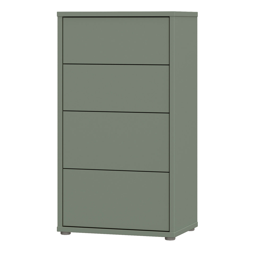 Wooden Chest Of 4 Drawers Tall - Alice Springs