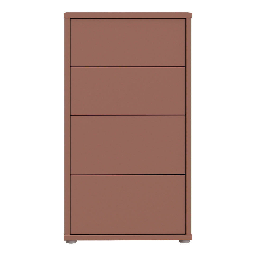 Wooden Chest Of 4 Drawers Tall - Alice Springs