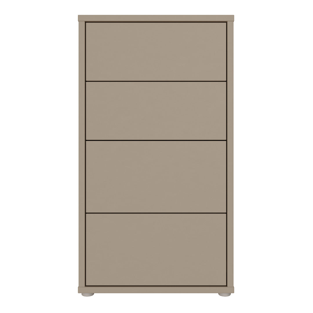 Wooden Chest Of 4 Drawers Tall - Alice Springs