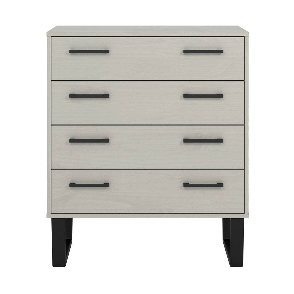 Wooden Chest Of 4 Drawers Wide - Texas
