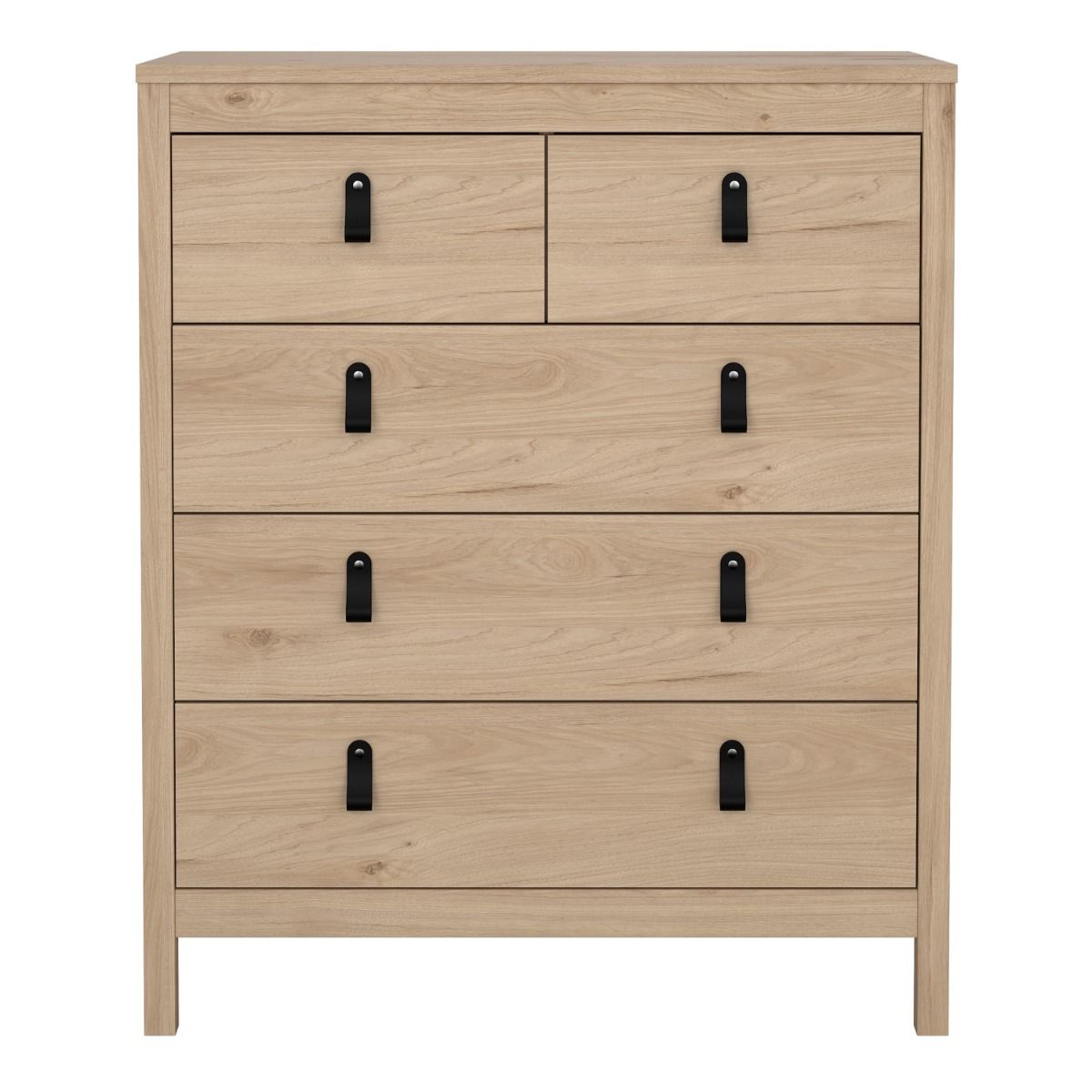 Wooden Chest Of 5 Drawers - Barcelona