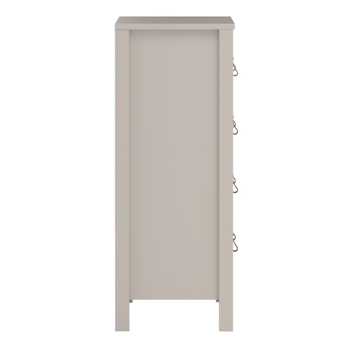 Wooden Chest Of 5 Drawers - Barcelona