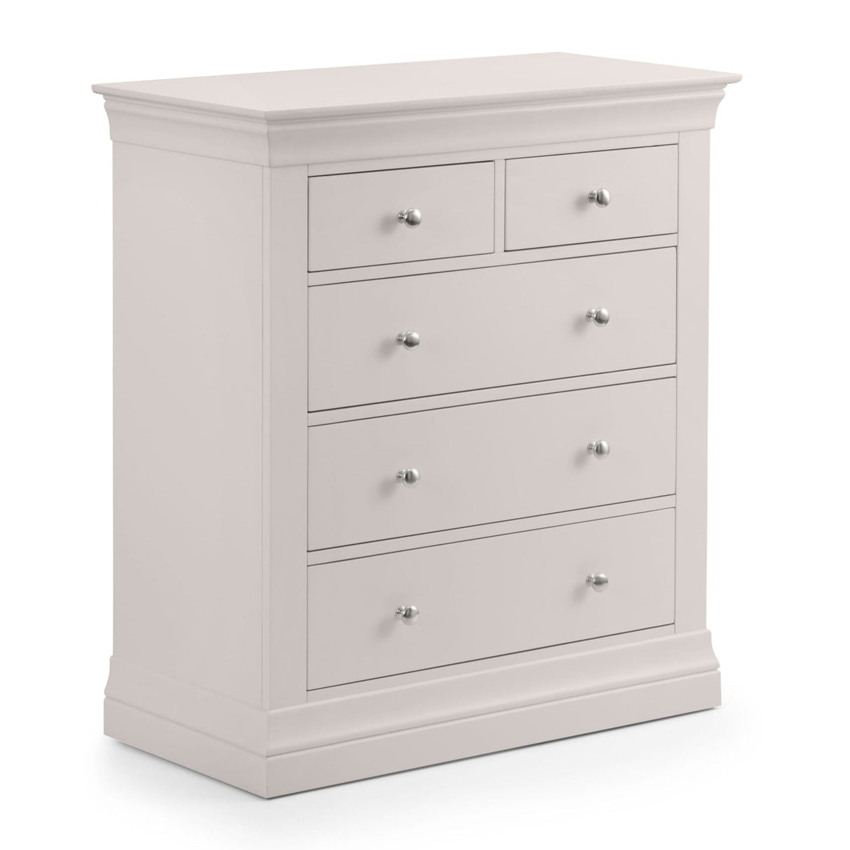 Wooden Chest Of 5 Drawers - Clermont
