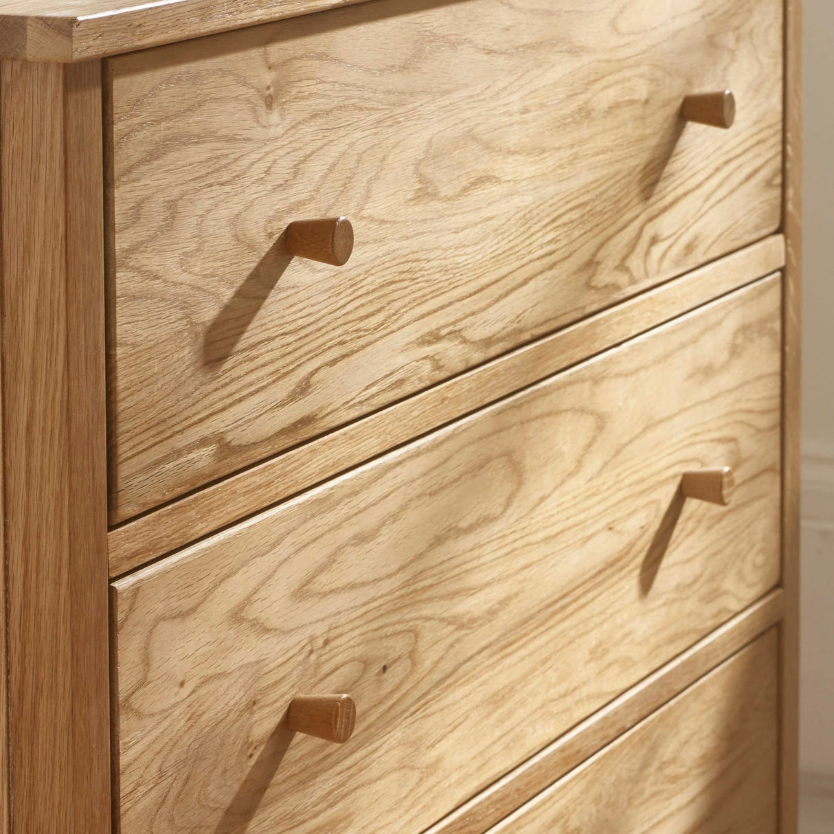 Wooden Chest Of 5 Drawers - Coxmoor