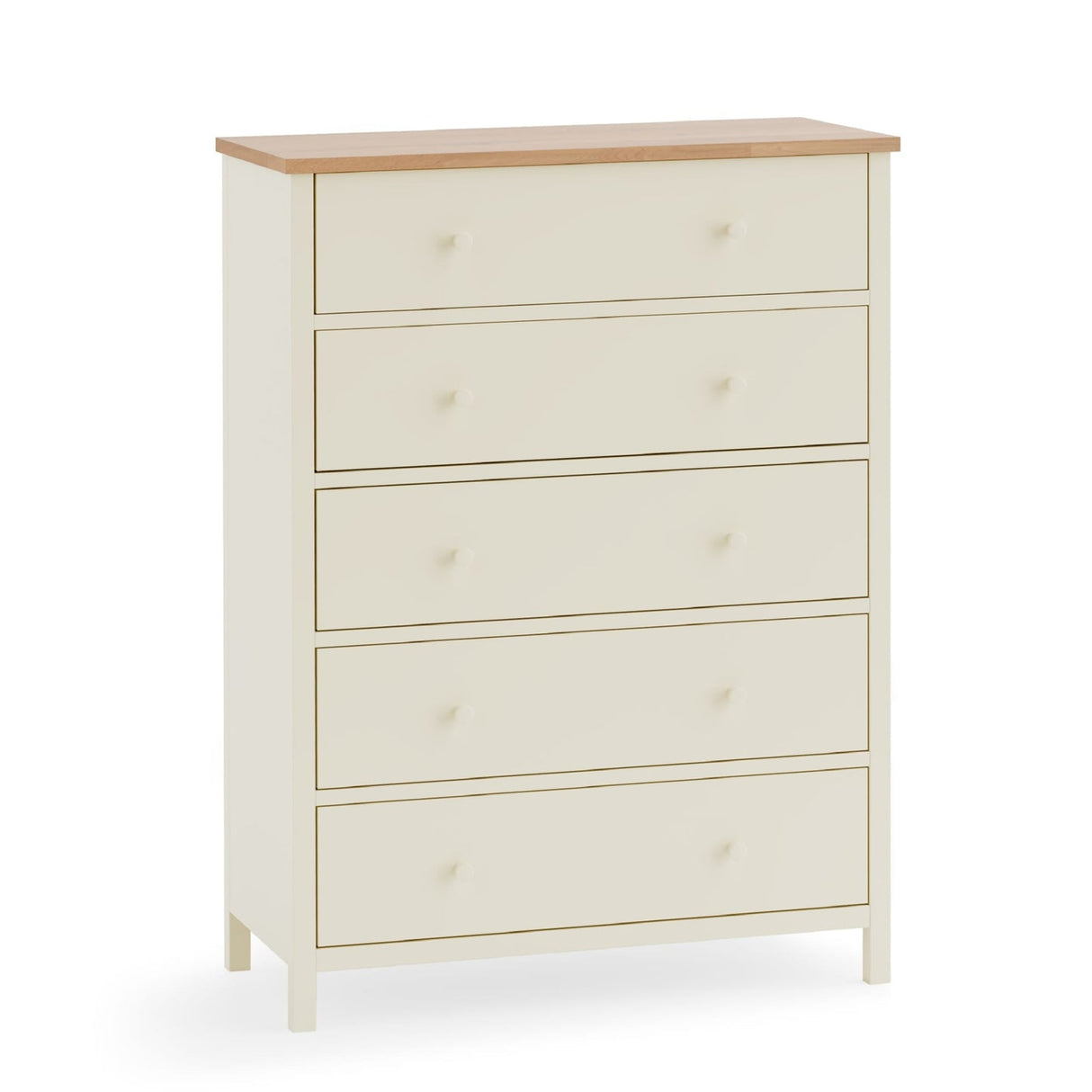 Wooden Chest Of 5 Drawers - Coxmoor
