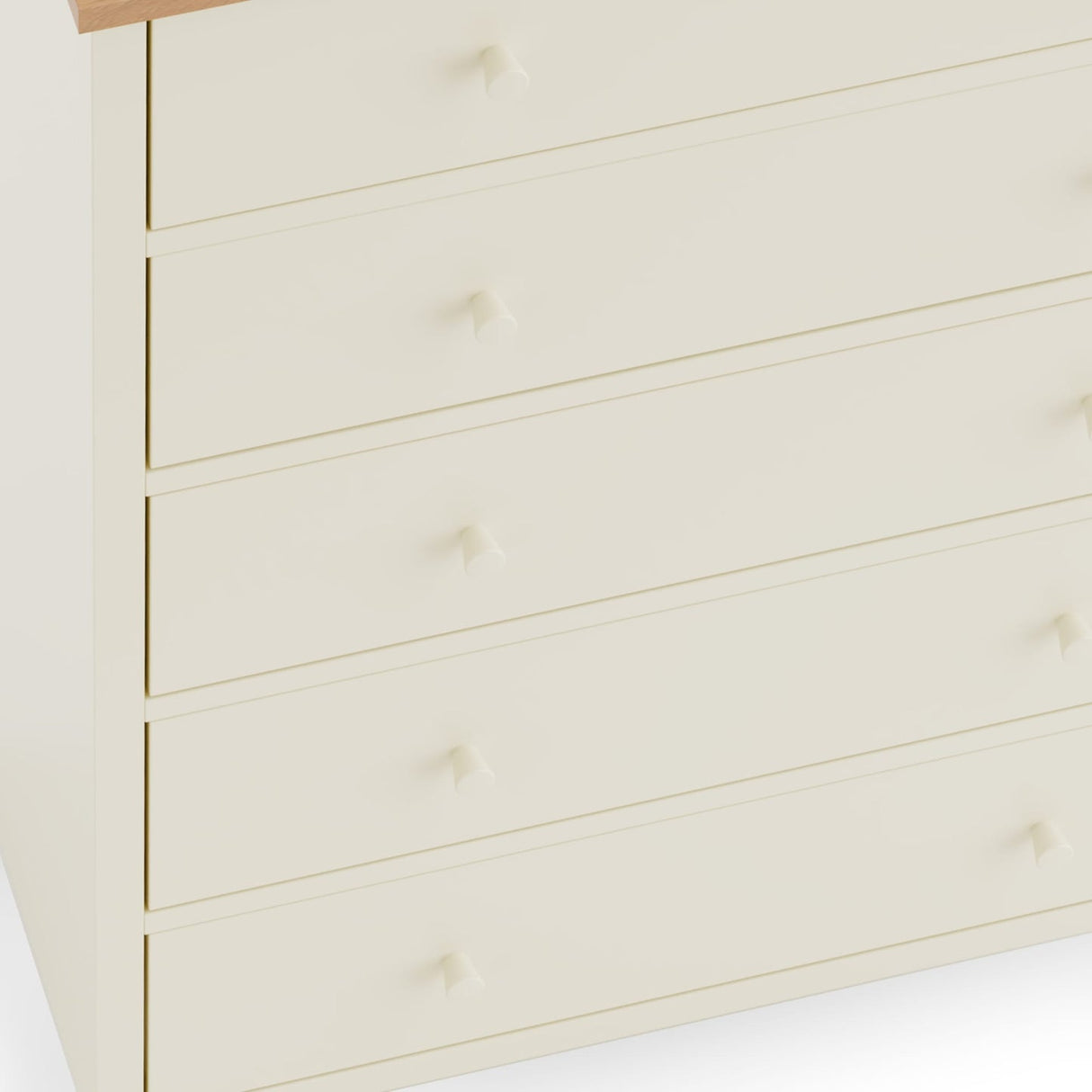 Wooden Chest Of 5 Drawers - Coxmoor
