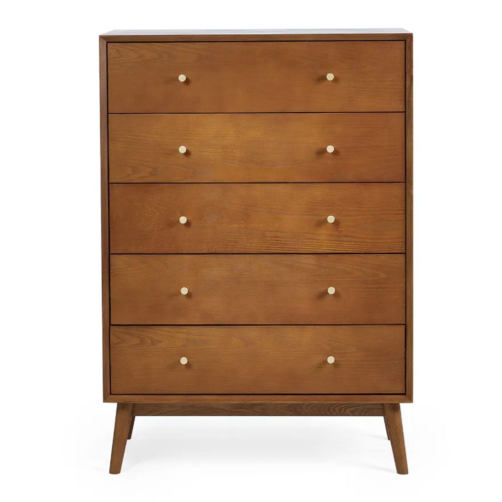 Wooden Chest Of 5 Drawers - Lowry