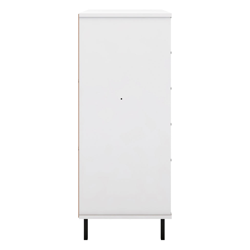 Wooden Chest Of 5 Drawers Narrow - Madrid