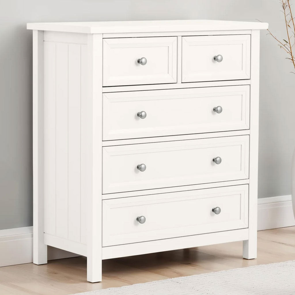 Wooden Chest Of 5 Drawers - Maine