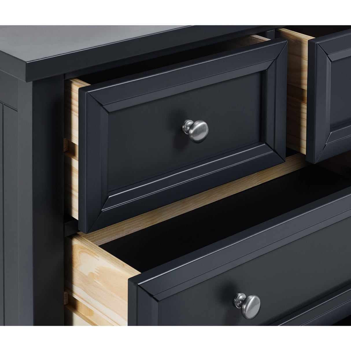 Wooden Chest Of 5 Drawers - Maine