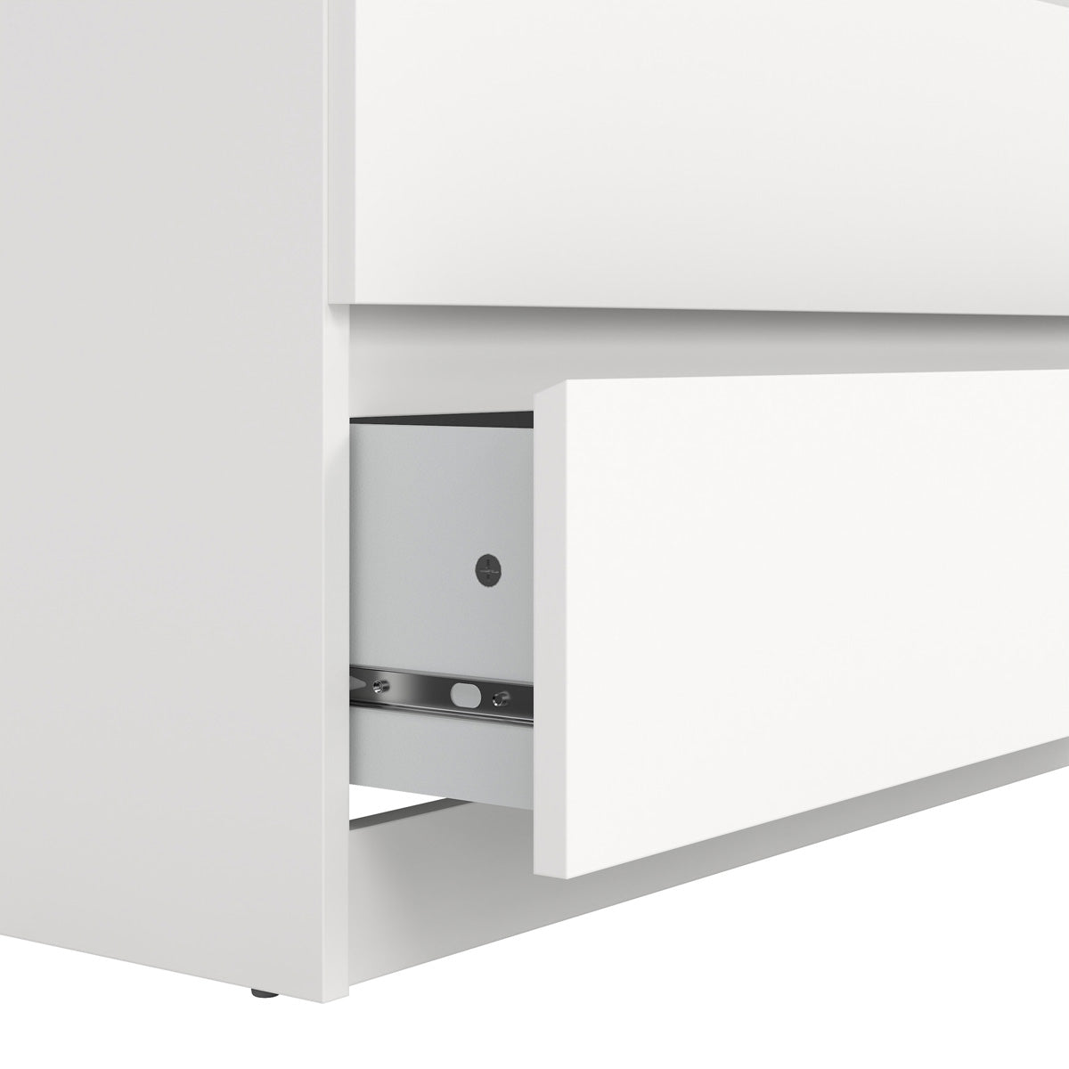 Wooden Chest Of 5 Drawers - Naia