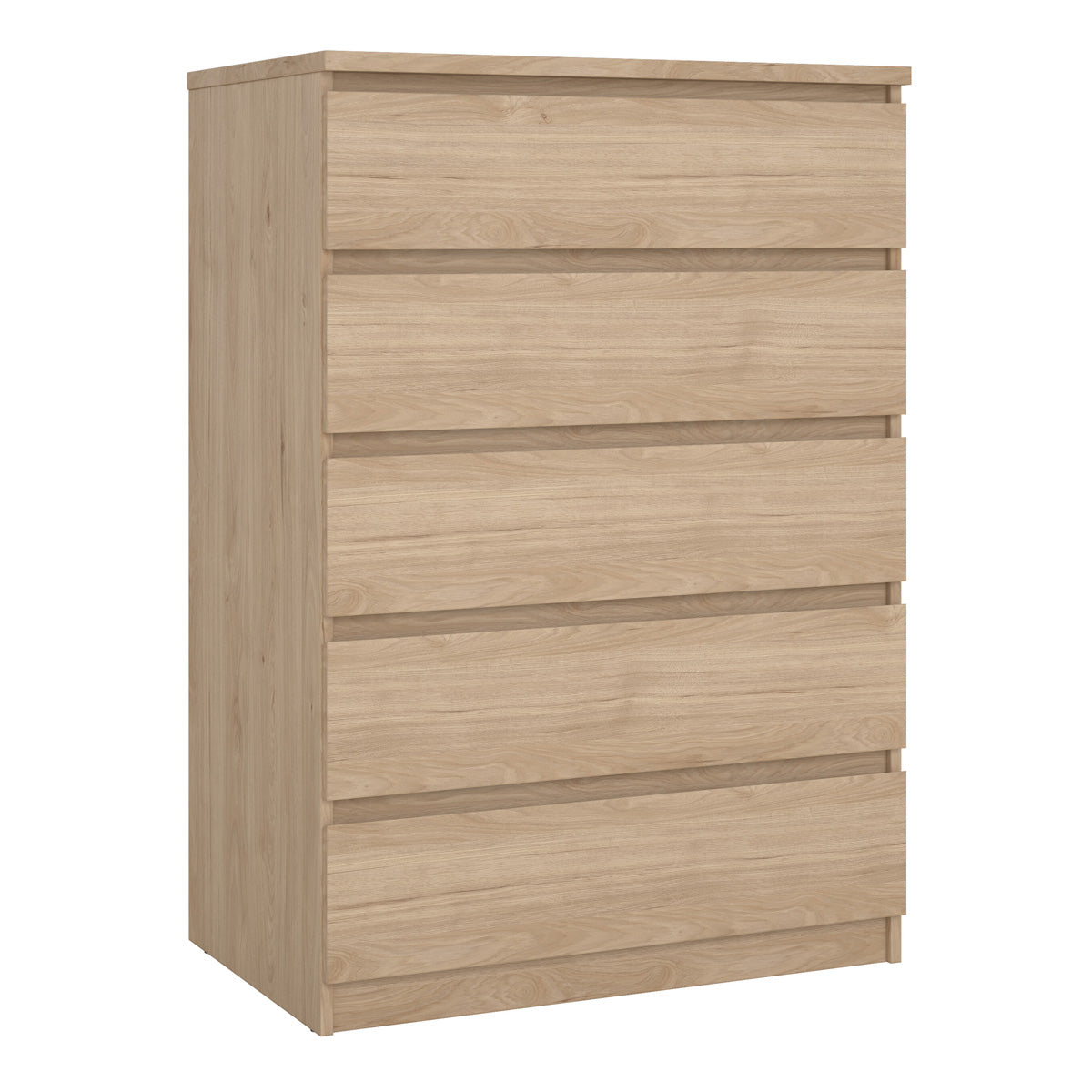 Wooden Chest Of 5 Drawers - Naia