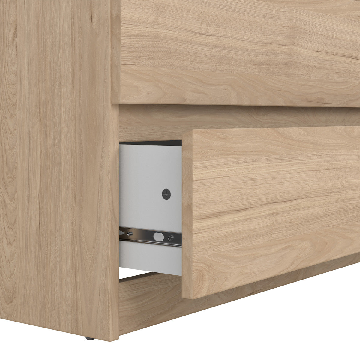 Wooden Chest Of 5 Drawers - Naia