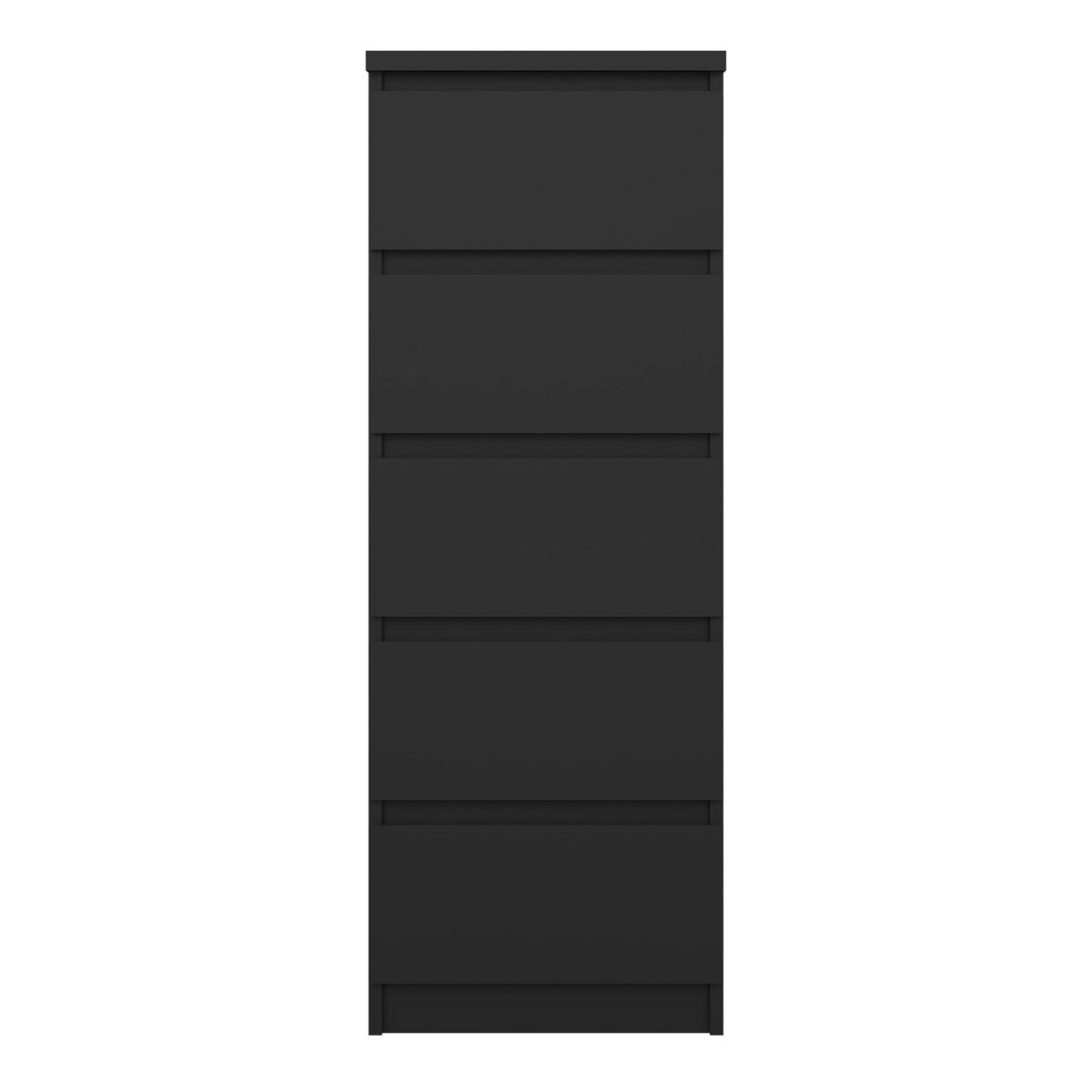 Wooden Chest Of 5 Drawers Narrow - Naia